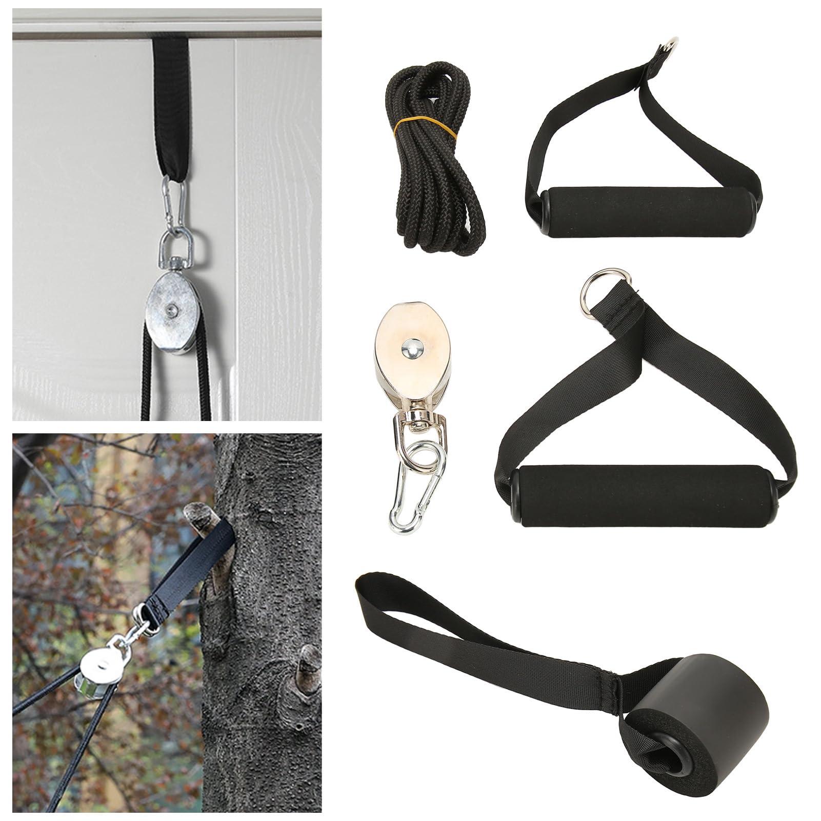 Horoper Shoulder Pulley, Overdoor Shoulder Exercise Pulley for Assisting Rehabilitation Physical Therapys for Hemiplegia Stroke Rotator Cuff Recovery Improve Flexibility Stretching Range of Motion