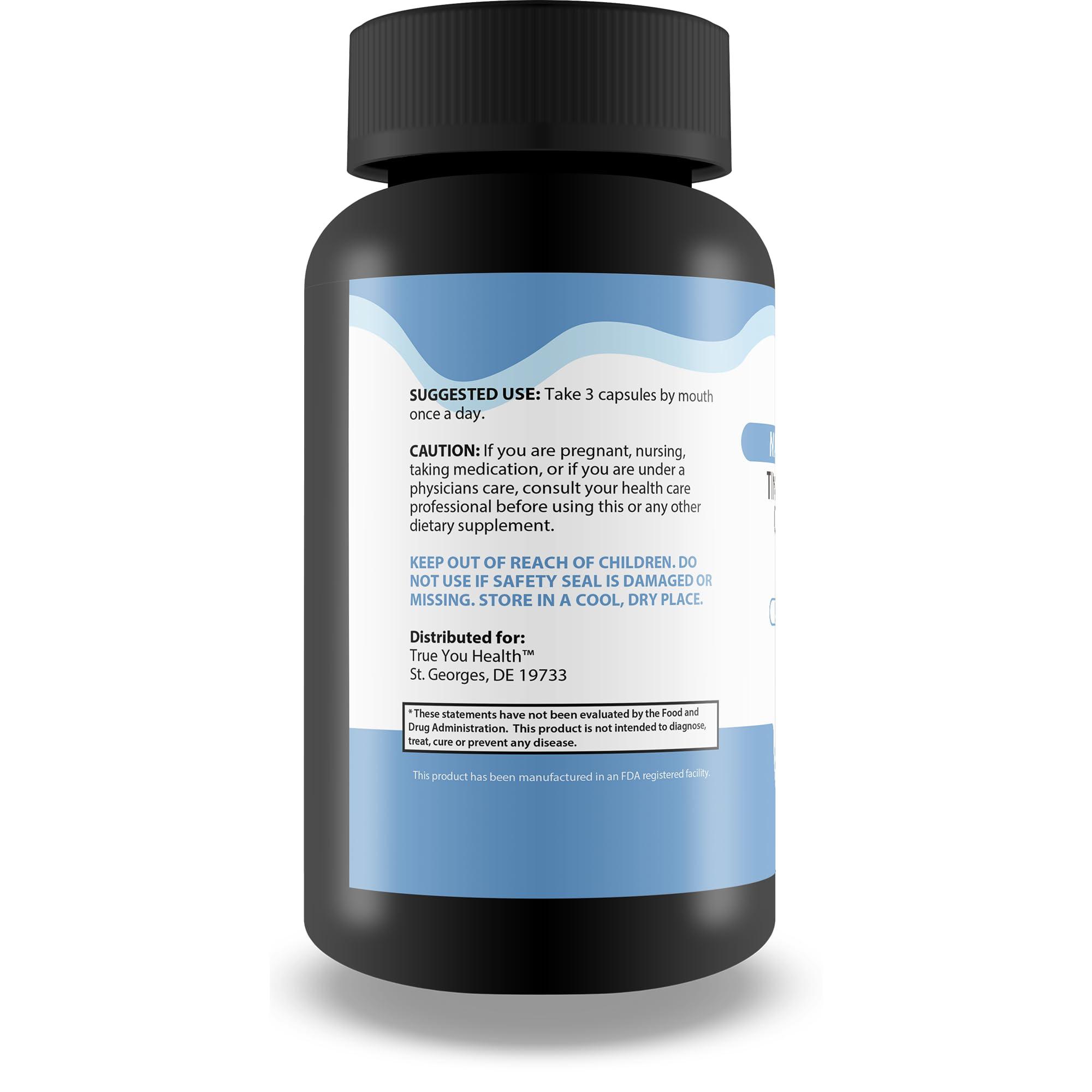 True You Health Max Tinnpro Tinnitus Relief Capsules - Our Best Tinnitus Relief for Ringing Ears - Ear Health Ear Ringing Remedy for Ringing in The Ears & Ear Discomfort - Ear Ringing Pills - Ringing in Ears Relief