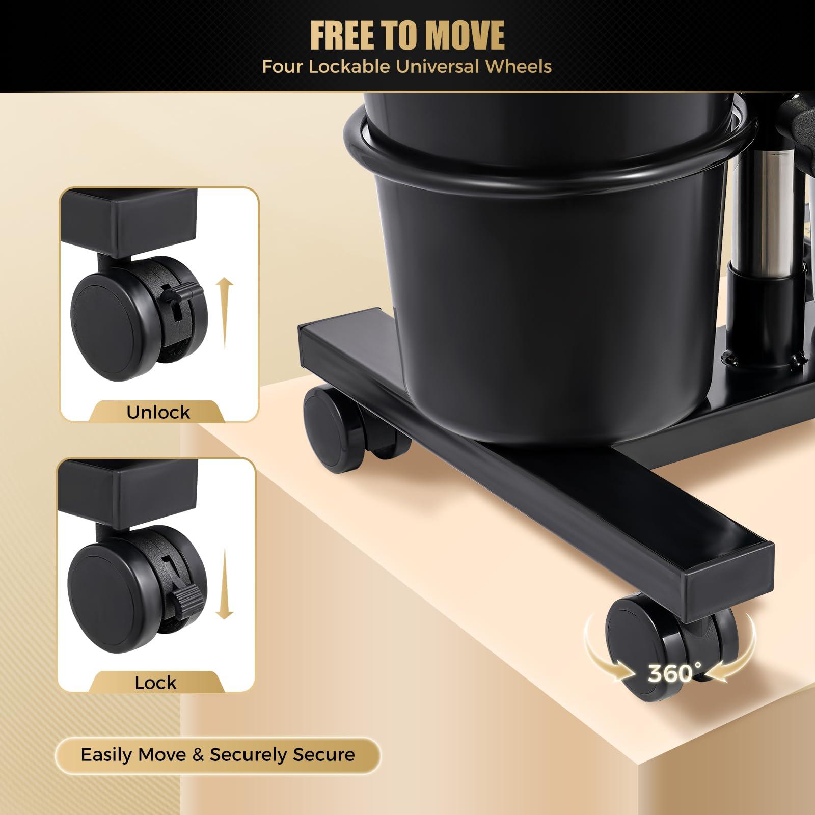 LULUGOGOTOP Portable Salon Shampoo Sink Basin,Hair Stylist Hairdresser Hair Washing Sink Shampoo Wash Bowl w/2 Buckets