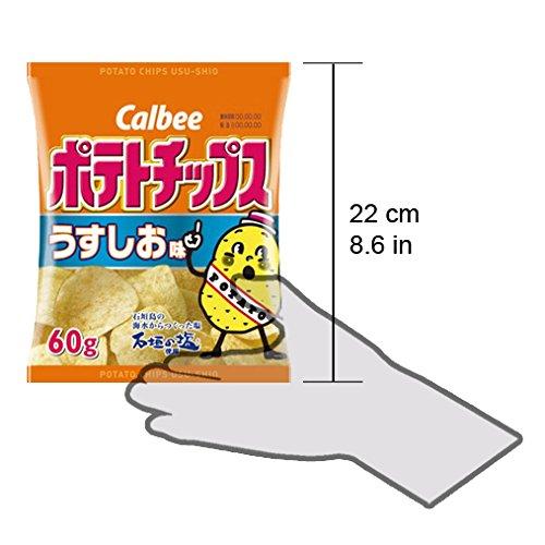 Ninjapo Calbee Standard Potato Chips 10 Packs Assortment Set (Lightly Salted, Consommé Punch, French Salad, Happy Butter, Soy Sauce & Mayonnaise: each 2) Ninjapo Wrapping