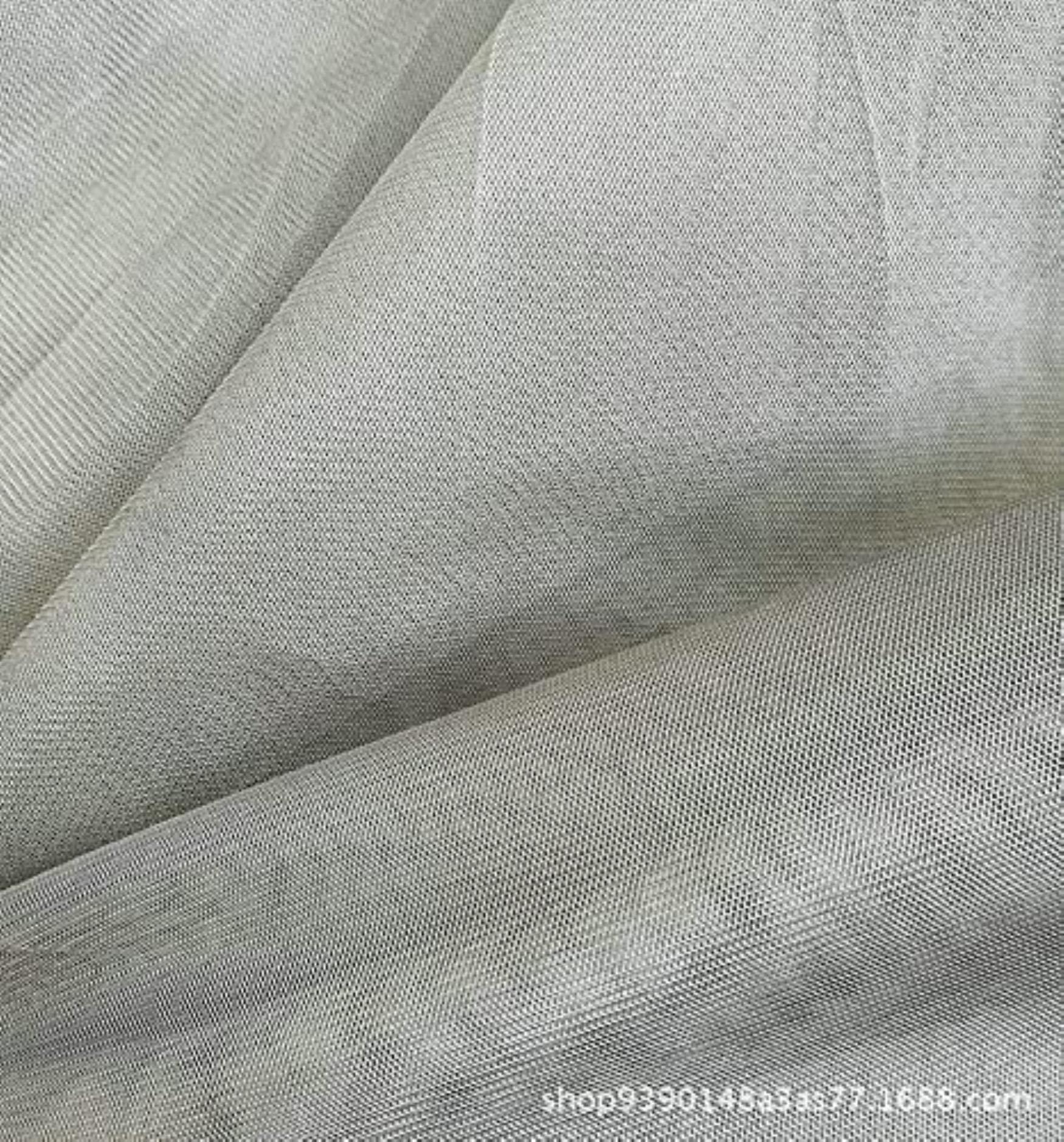 BTURYT BTURYT Faraday Fabric EMF Shielding Breathable Netting,Blocks Radiation/EMF/WiFi/ 5G amp; Other RF,1.5m/59in Width Suit for Making Anti Radiation Bed Canopy