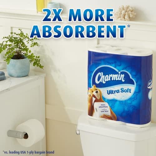 Charmin Charmin Ultra Soft Toilet Paper, 12 Mega Rolls = 48 Regular Rolls
