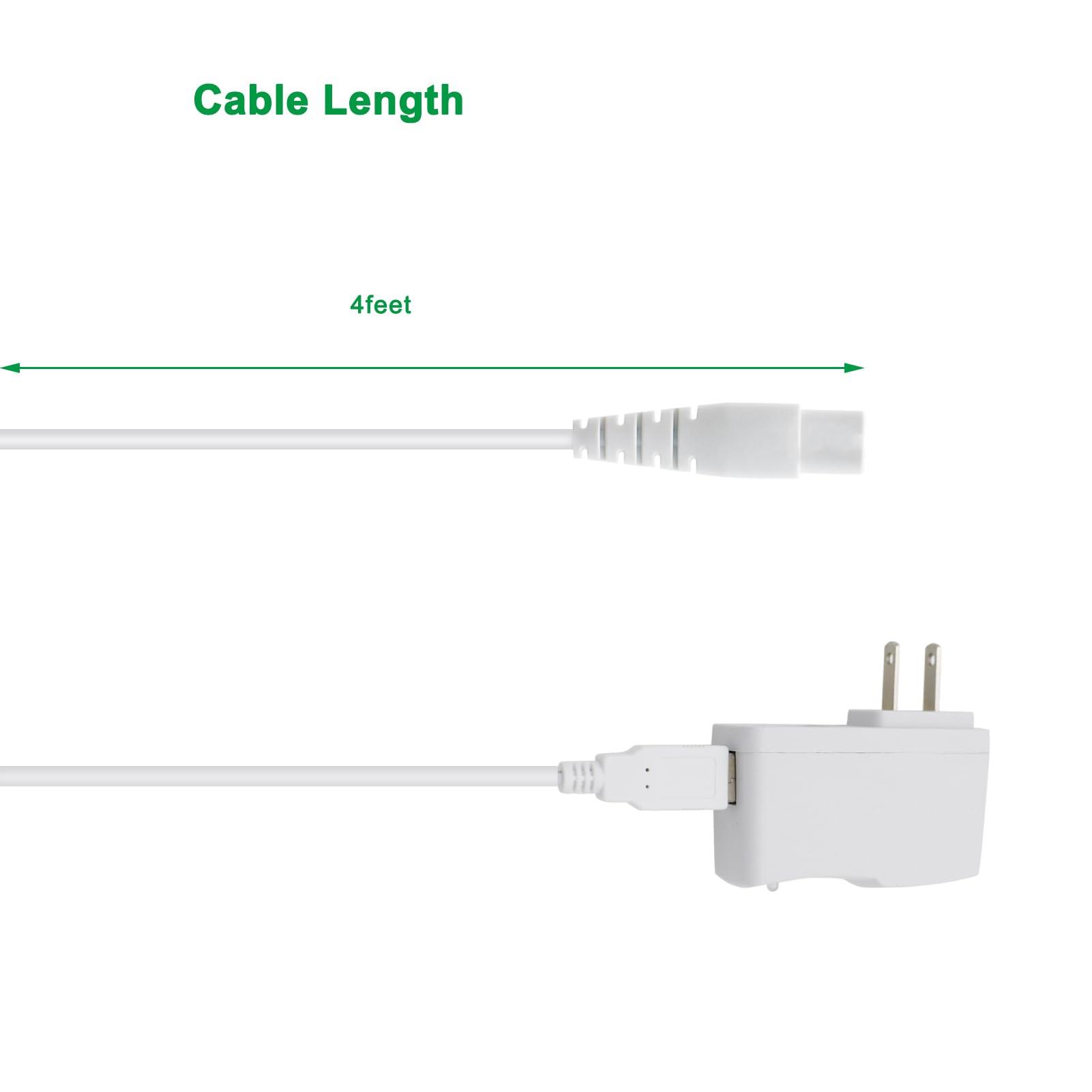 PDEEY HV-270 Magic Wand Rechargeable Charger, 10 Volt Power Cord Adapter Charging Cable