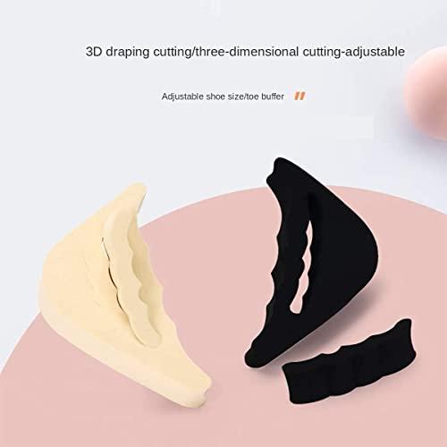 "N/A" SooGree Reusable Toe Filler Inserts,Adjustable Toe Plug Shoe Too Big Inserts for Women Men Pumps Flats Sneakers (6Pair)