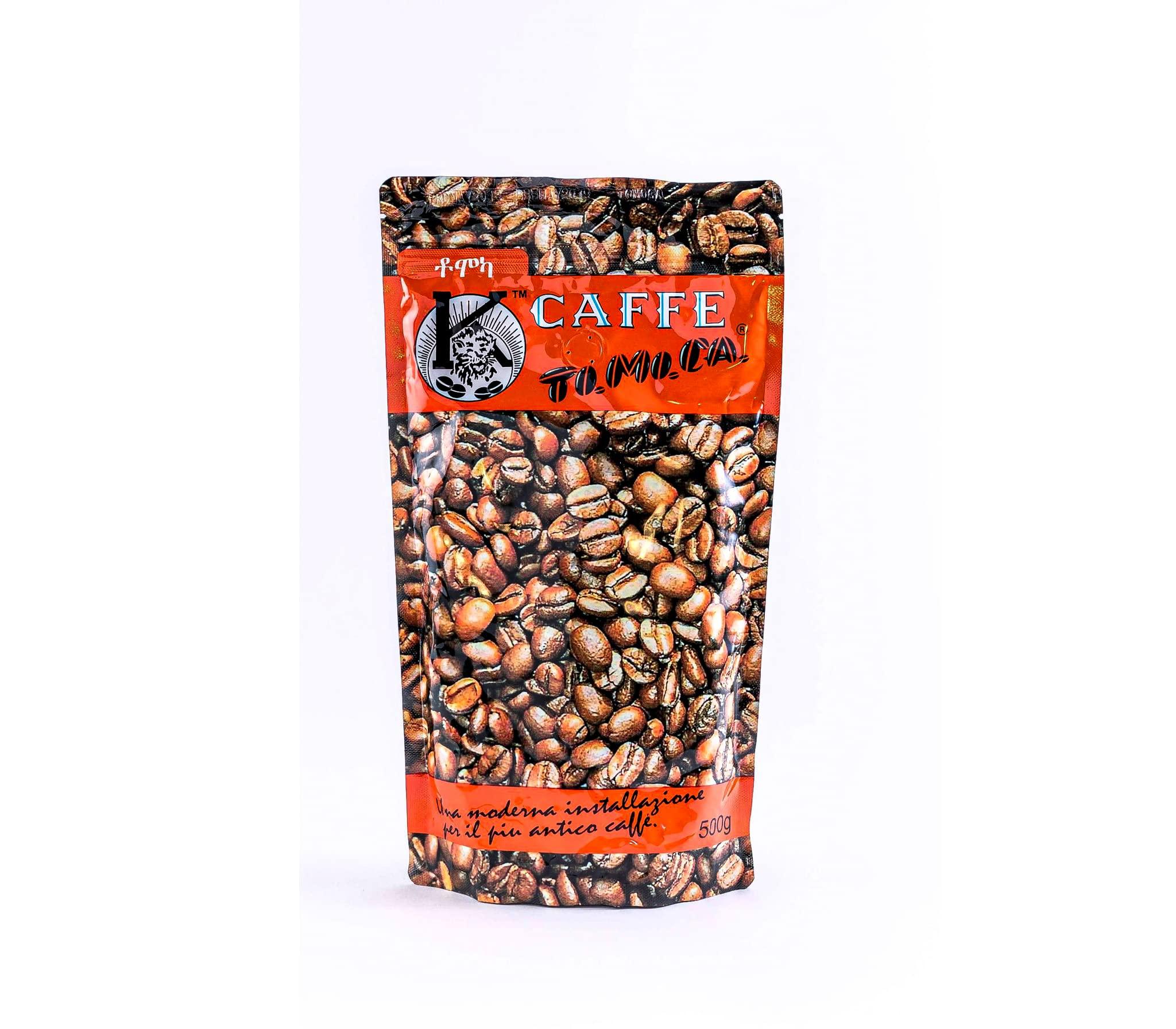 TOMOCA TOMOCA - Ethiopian Roasted Coffee Beans (Light Roast - 500g)