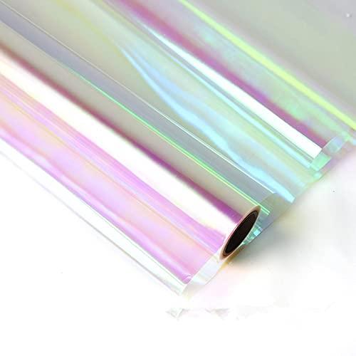 Generic Flower Wrapping Paper - 11yard/roll Rainbow Cellophane Flower Wrapping Paper rollPackaging Craft Gift Packing Paper Flower Tissue Paper - Purple - Bouquet Wrapping Paper