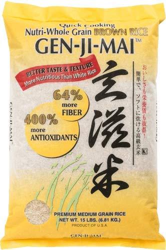 Nutri Gen Ji Mai Nutri-Whole Grain Brown Rice (15lb)