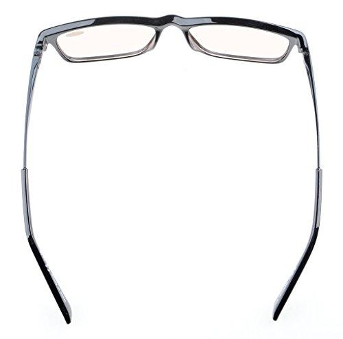 Eyekepper Eyekepper Computer Readers Quality TR90 Frame Spring Hinges Computer Reading Glasses Black +1.75