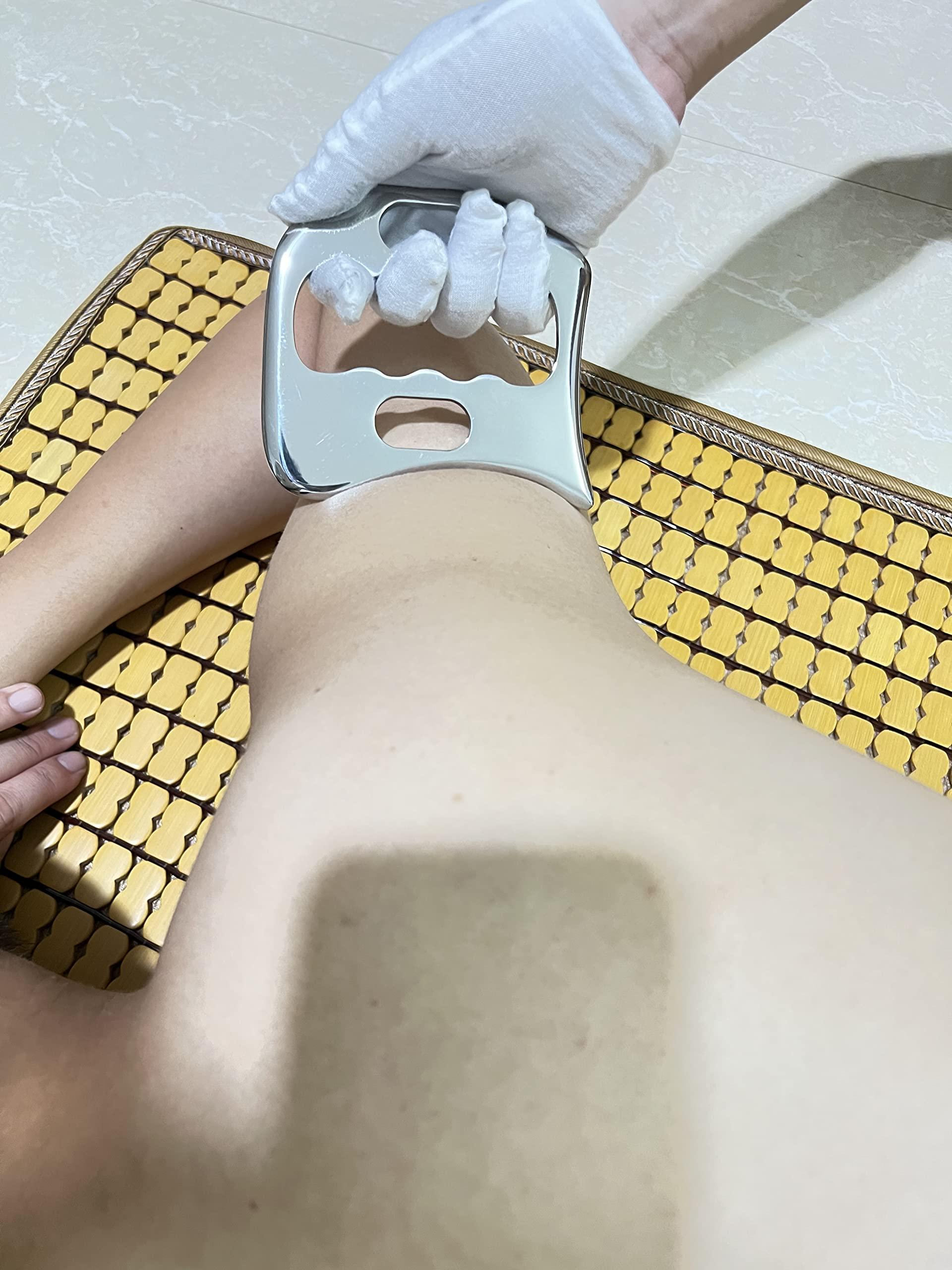 NCCYOOT NCCYOOT Gua sha Set, IASTM Tool Gua Sha Stainless Steel Muscle Scraper Set of 6 Picese for Soft Tissue Therapy and Reduce Arms,Legs,Back, Shoulder Muscle Pain(6C pcs)
