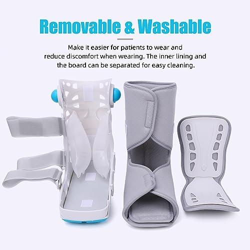 Tairibousy Tairibousy Walker Fracture Boot Air Cam Walker Boot Inflatable Walking Boot for Achilles Tendon Surgery, Acute Ankle Sprains, Broken Toe Foot, Post Op Care (S)