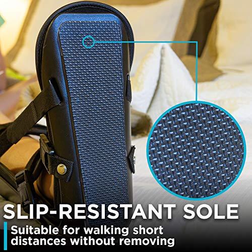 BraceAbility BraceAbility Sleeping Stretch Boot - Plantar Fasciitis Night Foot Splint Adjustable Achilles Tendonitis Brace for Fascia, Tendon and Calf Stretching, Heel and Bone Spur, Arch Pain Treatment (Medium)