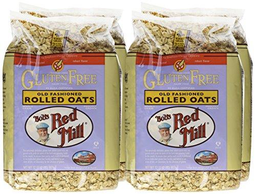 Bob's Red Mill Bob's Red Mill Gluten Free Old Fashioned Rolled Oats, 32 Ounce (Pack of 4)