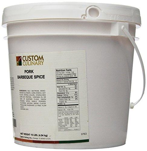 Custom Culinary Custom Culinary Pork Barbeque Spice, 10 Pound