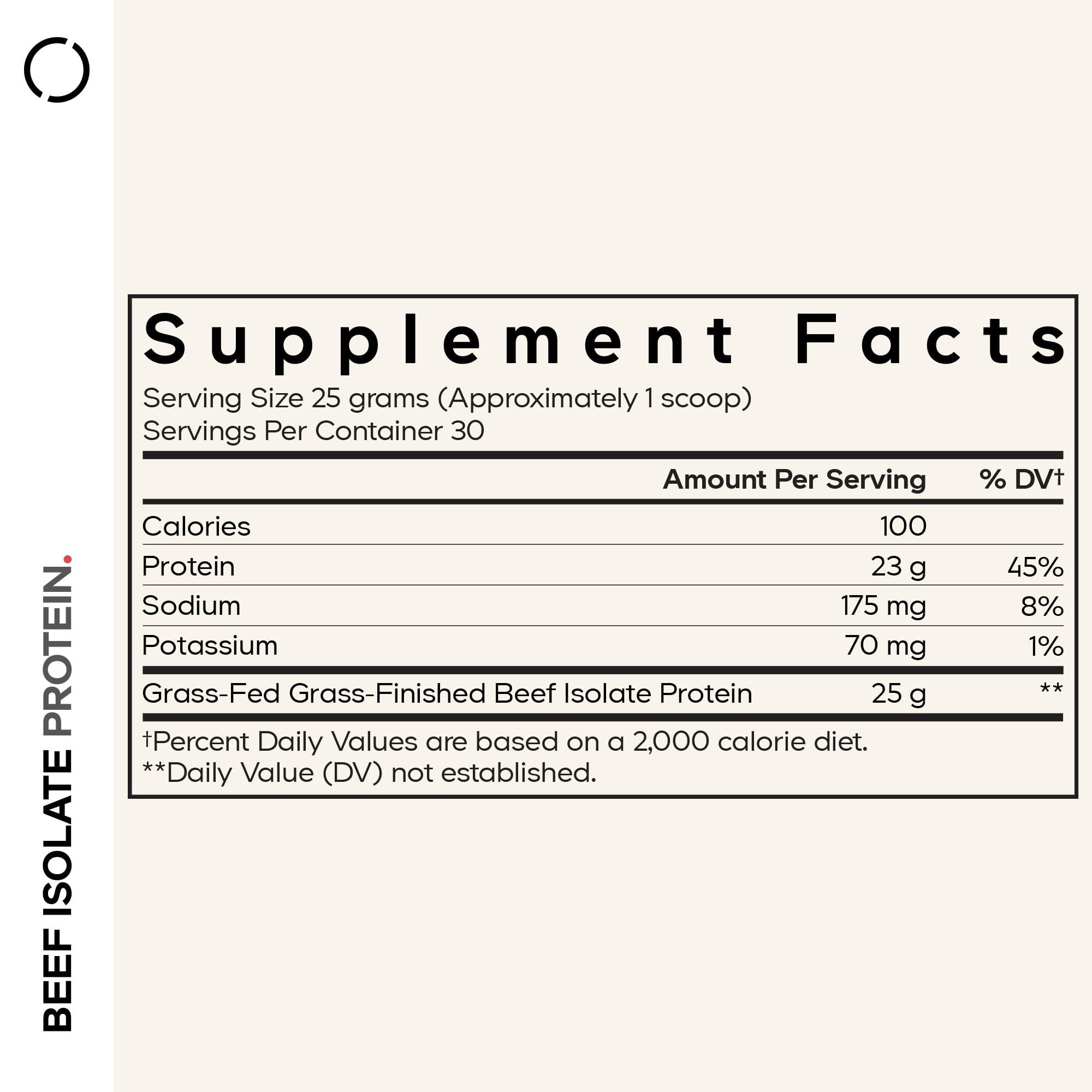 Codeage Codeage Grass-Fed Beef Isolate Protein Powder Supplement - 20 Amino Acids, Collagen-Rich - Athletes & Sports - Unflavored Carnivore Protein Supplement, BCAA & EAA Supplement - Gluten-Free - 26.45 oz