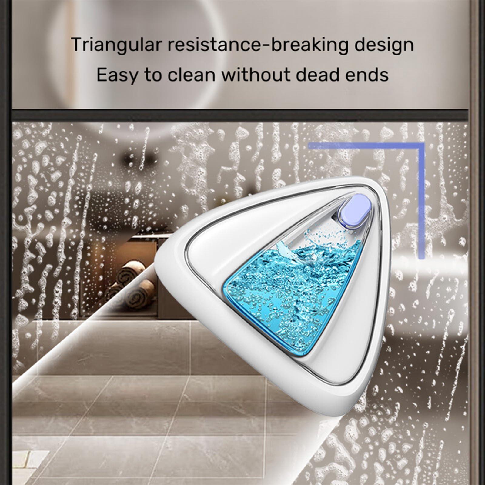 MIFXIN Double Side Magnetic Glass Wiper Window Cleaner Double-Sided Water-Filling Magnetic Glass Cleaning Tool Brush for Double Glazed Window Thickness 15-26mm