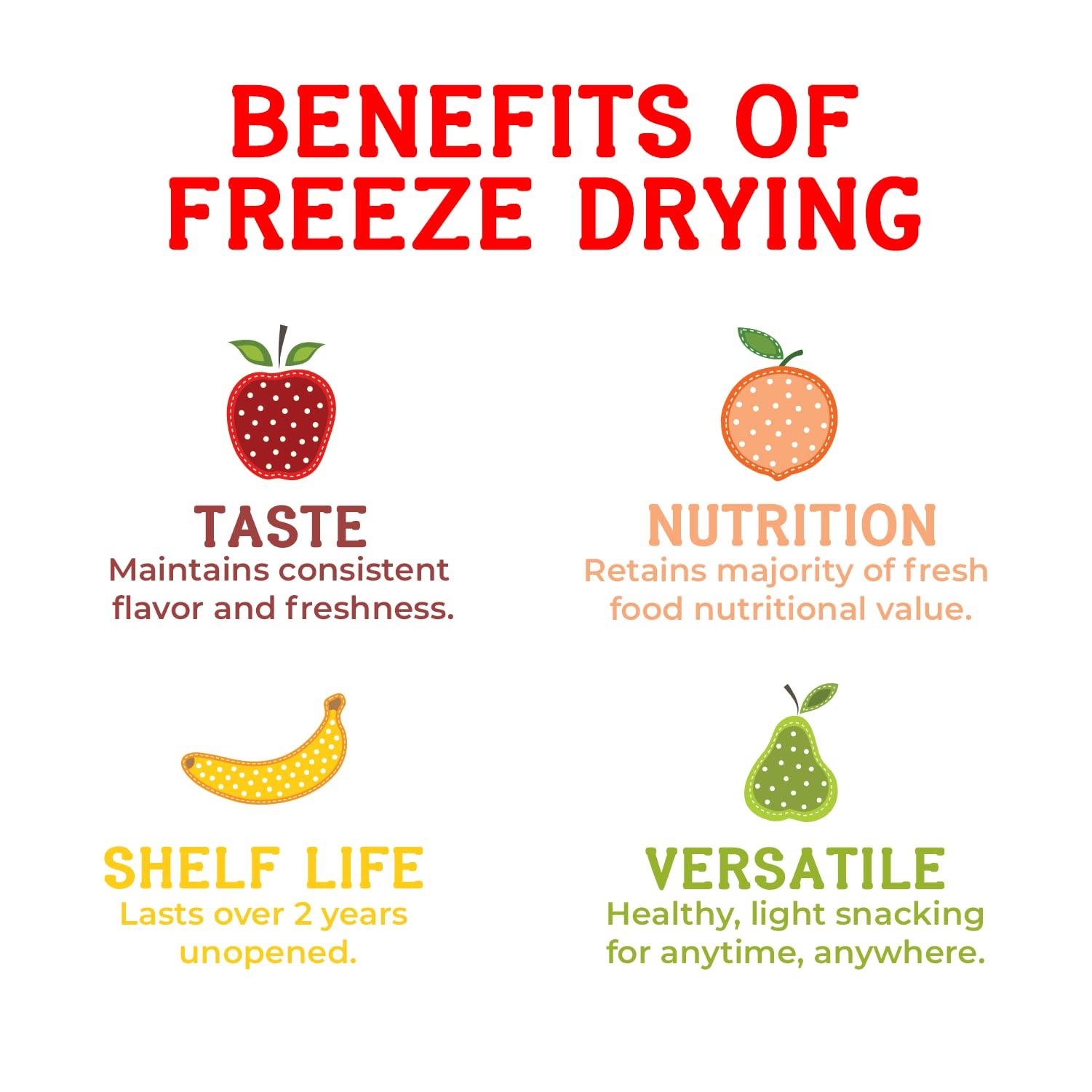 Nature's Turn Nature\'s Turn Freeze-Dried Fruit Snacks, Mega Variety Pack of 8 (0.53 oz Each)