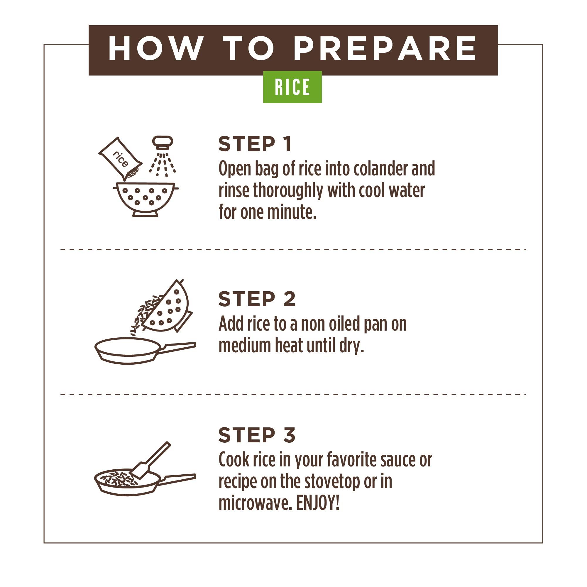 Miracle Noodle Miracle Noodle Miracle Rice - Plant Based Shirataki Konjac Rice Keto, Vegan, Gluten-Free, Soy Free, Low Carb Rice, Low Calorie Rice, Kosher, Paleo, Dairy Free, Shirataki Rice - 8 Oz, 6-Pack