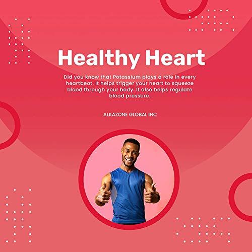 Alkazone ALKAZONE Liquid Potassium+ | Liquid Supplements Have Faster Absorption Rate | Concentrated | Easiest Way to take Potassium | Tasteless Flavorless | 1.25 Oz, Clear, Pack of 1