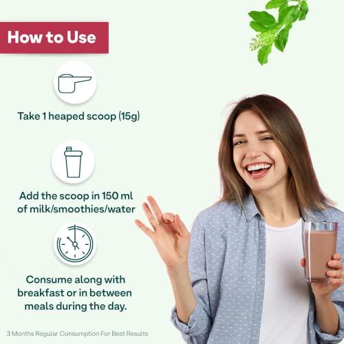 OZIVA OZiva Daily Protein Activ for Women | Best Protein Powder for Women with 120g Protein, Probiotics, Shatavari for Increased Energy Levels, Bone Health and Hormonal Balance (Chocolate 300 g)