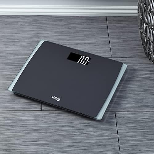 EatSmart Eat Smart Precision Digital Bathroom Scale, 550 lb High Capacity Scale, Extra Wide Platform, Bath Scale for Body Weight, Black