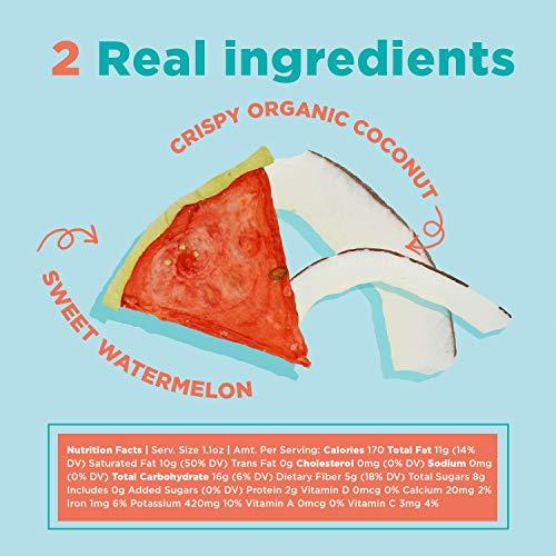 RIND Snacks RIND Snacks Coco-Melon Dried Fruit Superfood, Organic Coconut, Watermelon, High Fiber, Vegan, Paleo, Non-GMO 2.75oz, 3 Pack
