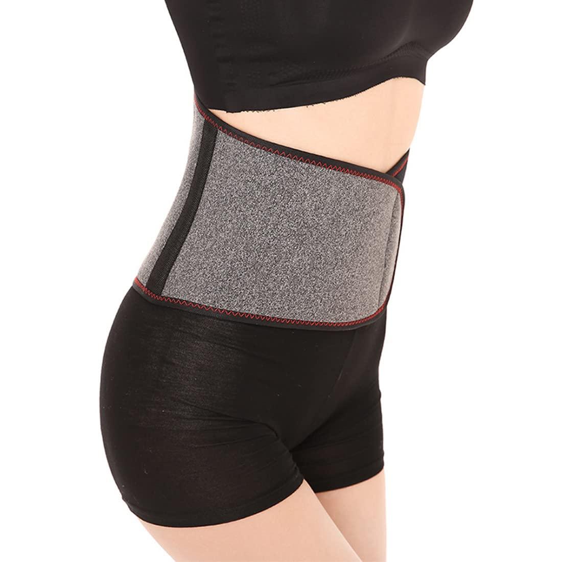 HKSICHENGKEJI Heating Lower Back Brace Cordless Back Support Belt for Pain Relief Heated Waist Belt Wrap with Heating Pad Adjustable Lumbar Support for Men Women Waist Protection Herniated Disc Scoliosis Sciatica