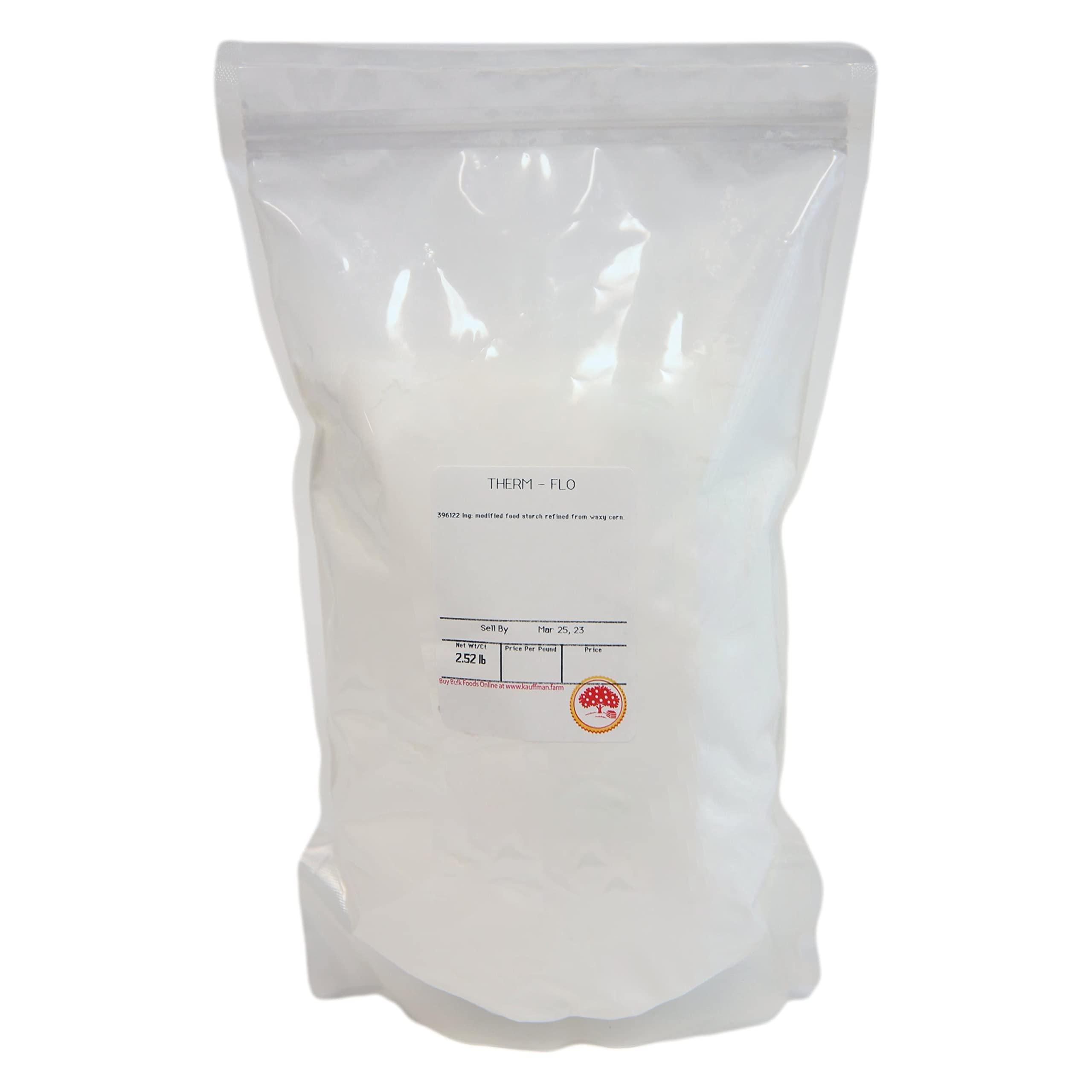 Kauffman Orchards Kauffman Orchards Thermflo Canning and Freezing Thickener - Modified Corn Starch Food Thickener - Bulk 2.5 Pound Bag
