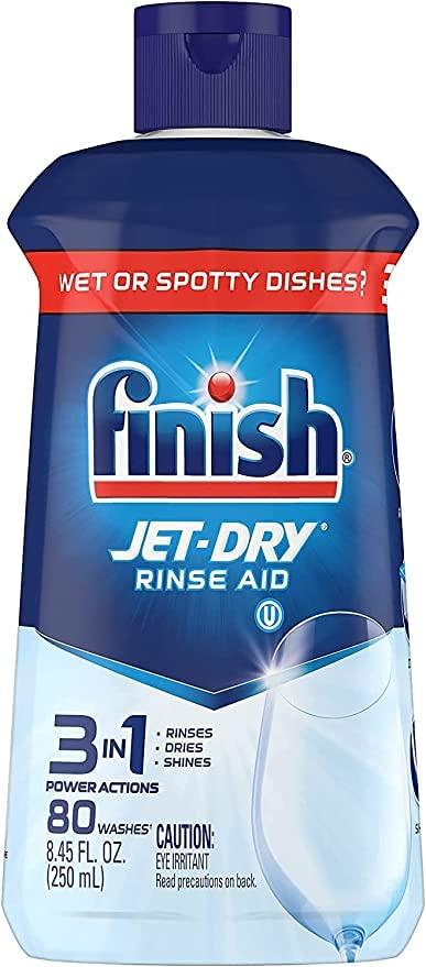 Finish Finish Jet Dry Dishwasher Rinse Aid, 8.45 Ounce