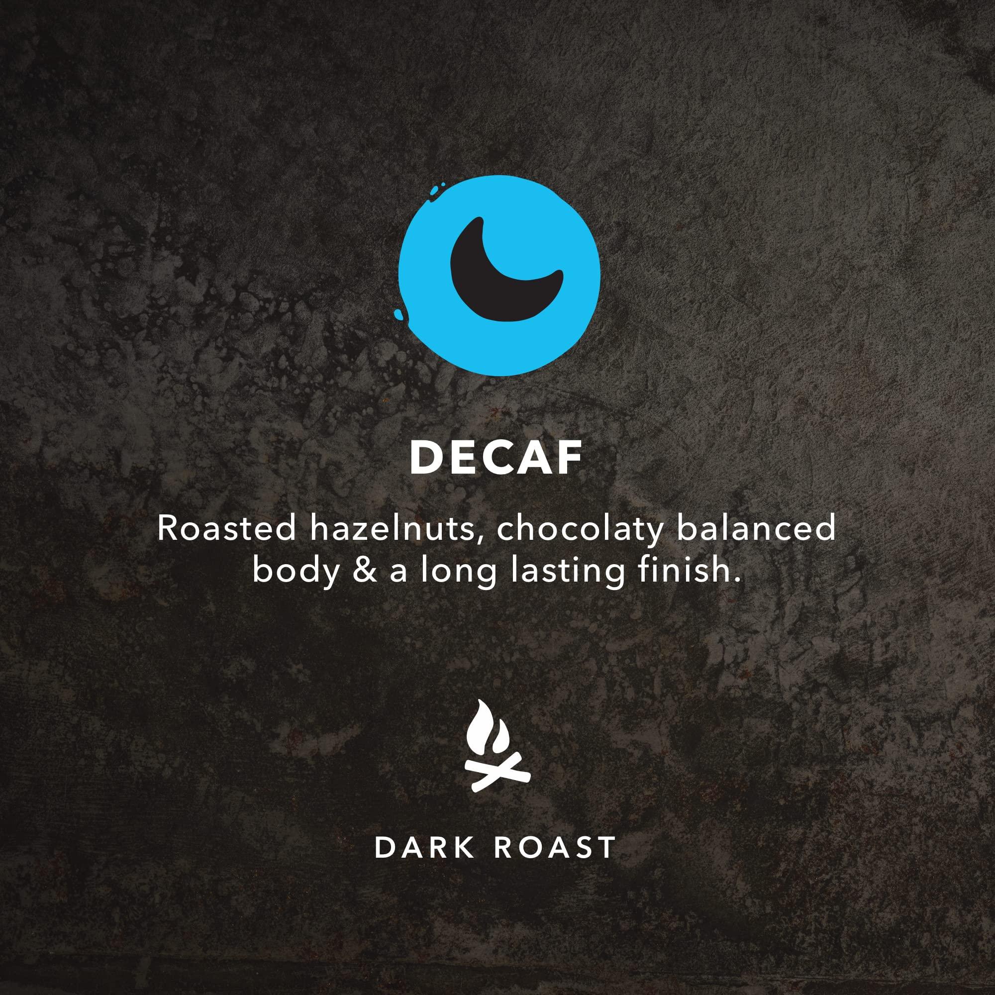 Kicking Horse Coffee Kicking Horse Coffee Decaf, Swiss Water Process, Dark Roast, Whole Bean, Certified Organic, Fairtrade, Kosher, Black, 35.274 Oz, Pack of 6