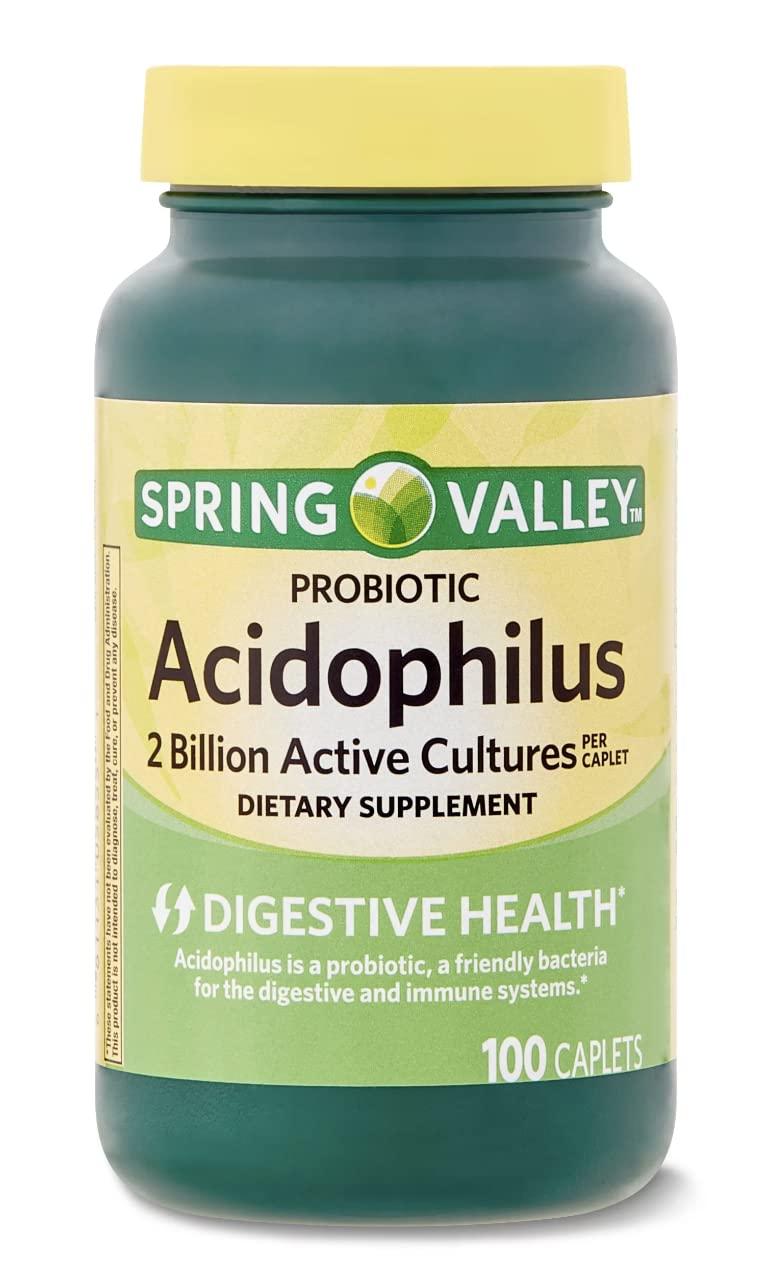 Spring Valley Spring Valley Probiotic Acidophilus 100ct Digestive Health