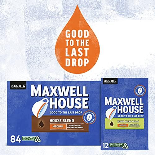 MAXWELL HOUSE Maxwell House Decaf House Blend K-Cup Coffee Pods (12 ct Box)