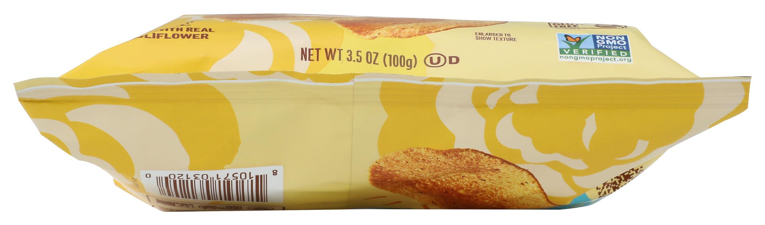 Universo Brands Generic F.rom T.he G.round Up Cauliflower Chip Sea Salt 3.5 oz (Pack Of 12)