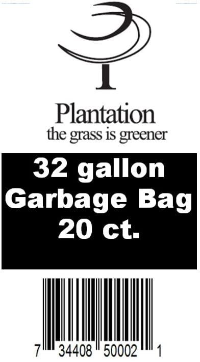 WasteZero WasteZero City of Plantation 20-Count 32-Gallon Trash Bags