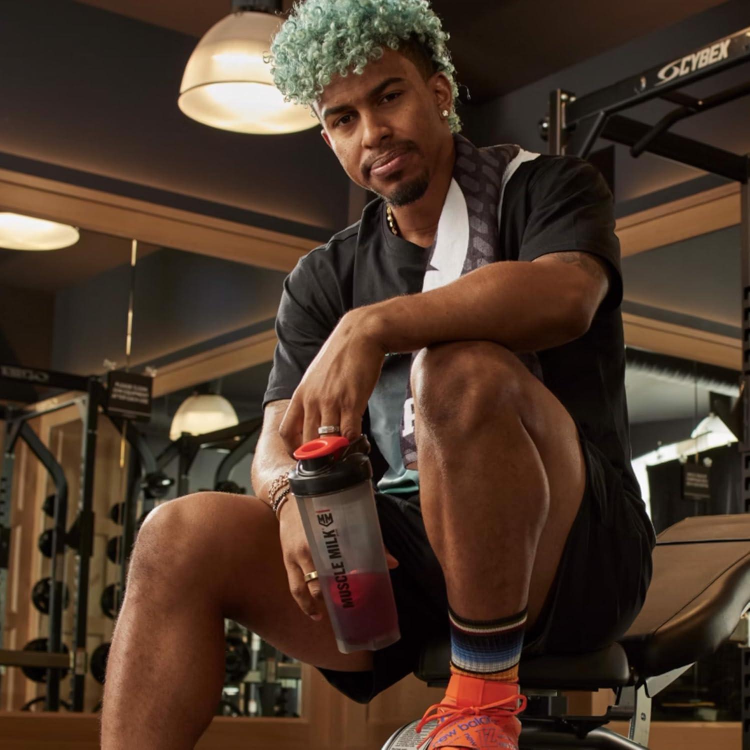 Muscle Milk Muscle Milk Pro Series Protein Powder Supplement,Knockout Chocolate,2 Pound,11 Servings,50g Protein,3g Sugar,20 Vitamins & Minerals,NSF Certified for Sport,Workout Recovery,Packaging May Vary