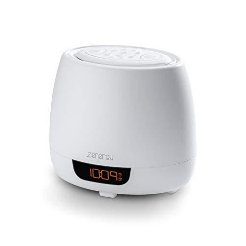 iHome iHome Zenergy Aroma Dream Aromatherapy Diffuser Alarm Clock with Sound Therapy, 12 Soothing Sounds and White Noise, Aroma Sound Timers, Anti-Anxiety and Stress Relief