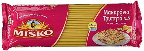 Misko Misko #2 Greek Macaroni Pastitsio Pasta Noodles 500g (5 Pack)
