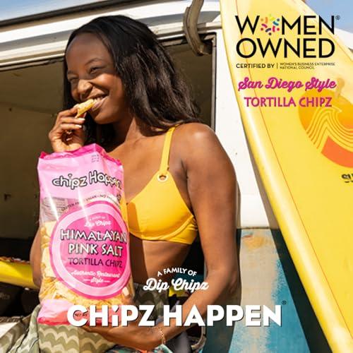 Chipz Happen Chip Happenz Tortilla Chipz (Pack of 4) (Nacho Cheese)