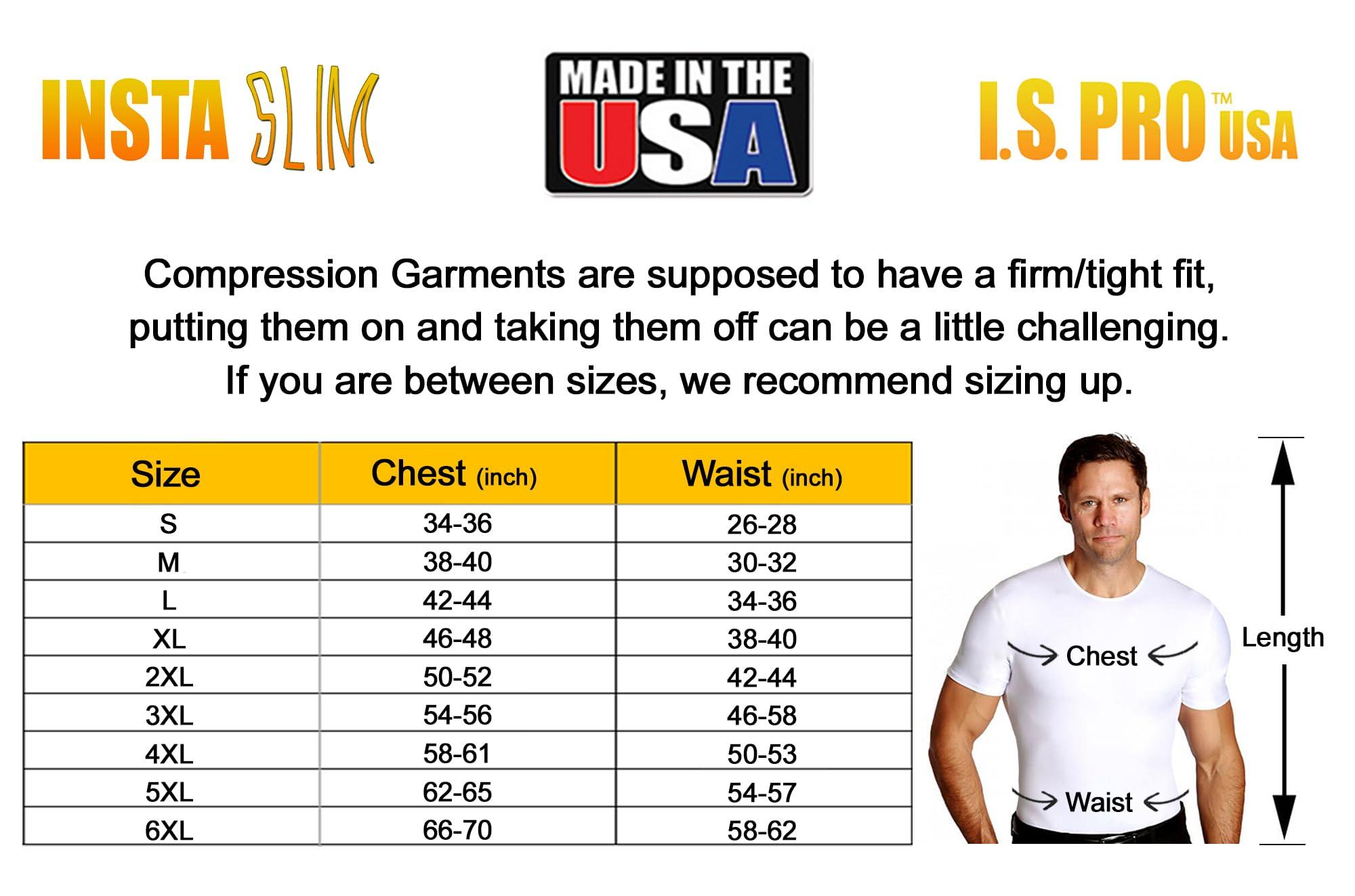 Insta Slim Insta Slim Mens Slimming Compression Firming Belt, Slimming, Tummy Control, Special Occasions, Back Support, Posture Support