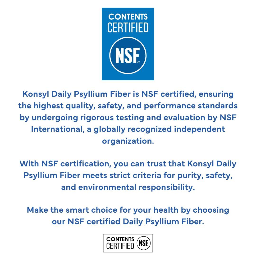 Konsyl Konsyl Daily Psyllium Fiber 540g / 19oz - Non-GMO, Vegan, Keto-Friendly, Fiber Supplement Powder - Supports Digestive Health (19 Ounce)