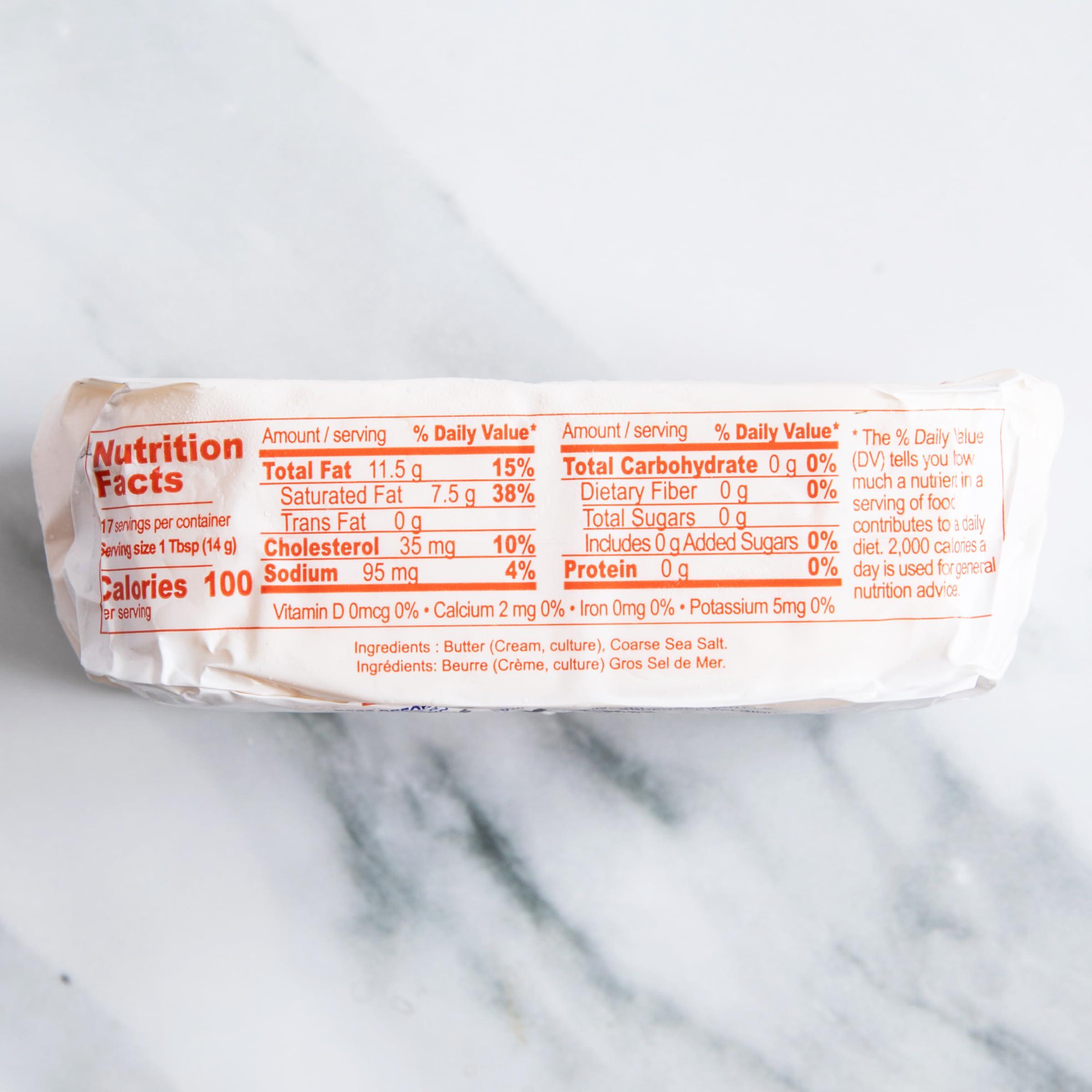 Les Pres Sales Les Pres Sales Butter with Camargue Sea Salt (8.8 ounce) - Pack of 3