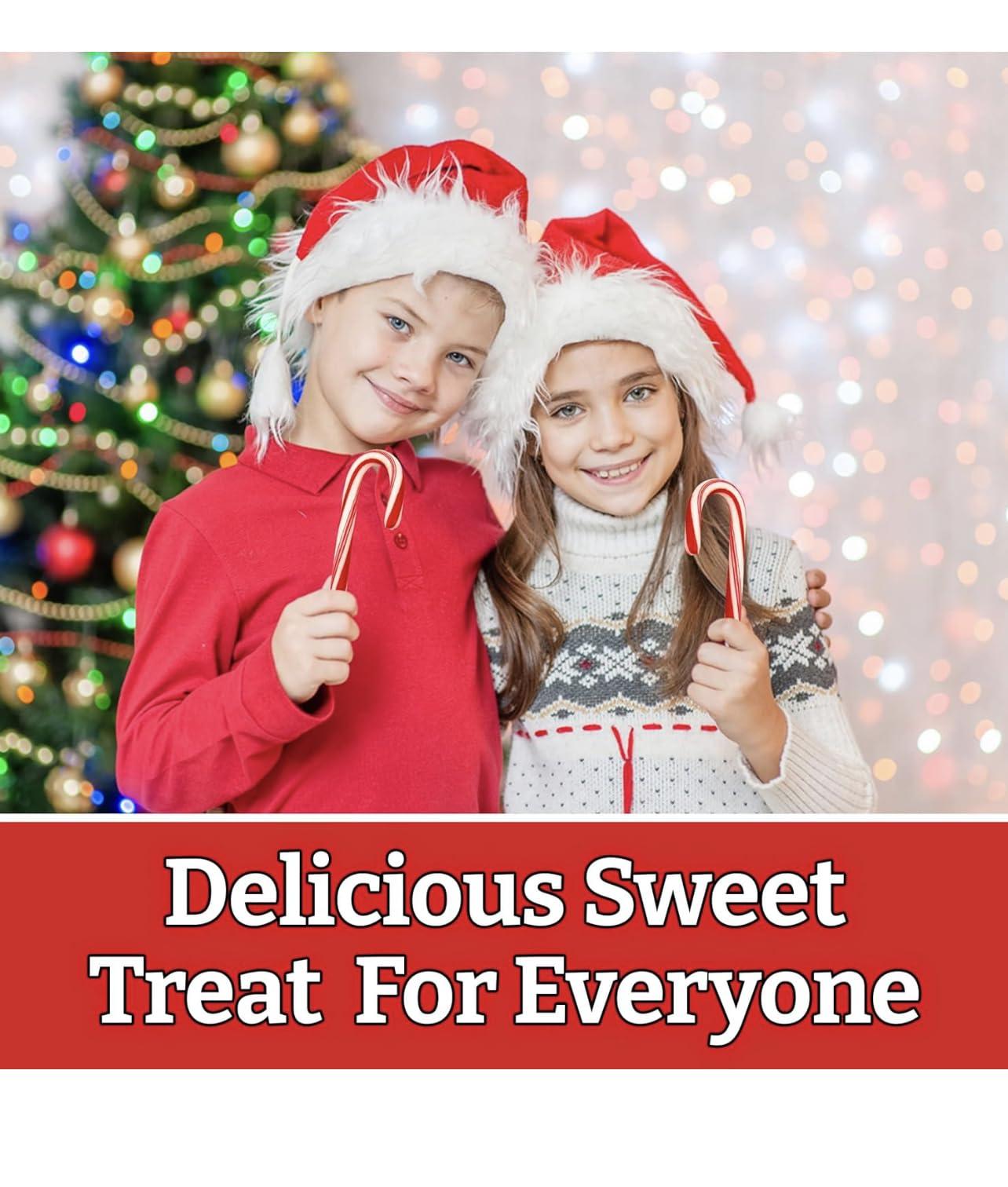 KANDYRIFIK MINI CANDY CANES (1000 MINI CANDY CANES) | Mini Candy Canes Peppermint Flavored | Red & White Stripes - Individually Wrapped Gift Pack | Holiday Candy for Christmas, Santa Parade, ThanksGiving, Holidays ...... | Free Creative Idea Booklet and SameDay