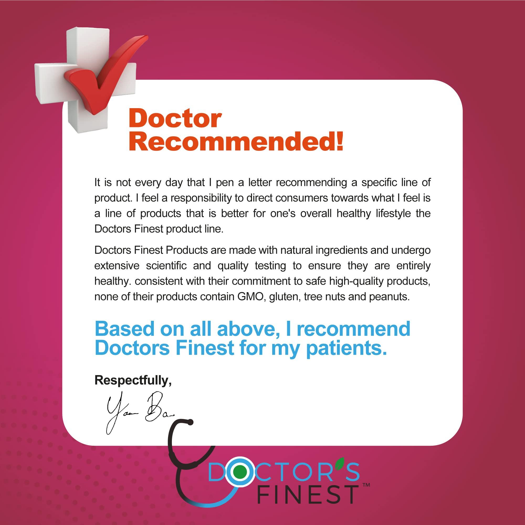 DOCTORS FINEST DOCTORS FINEST Collagen and Biotin 10000mcg Gummies, Vegan, GMO-Free, Gluten Free, Natural Raspberry Flavor Gummy Vitamins, for Hair Growth, Hair Skin and Nails Dietary Supplement, 90 Gummies