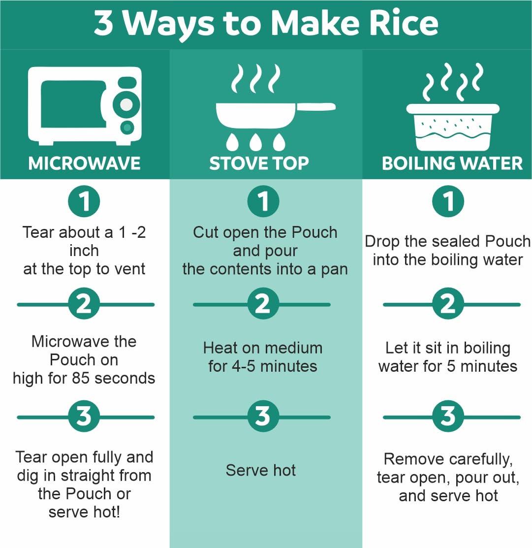 Eat Regal Eat Regal Veg Fried Rice Microwavable Rice Pack of 6, 8.8oz Instant Rice Ready in 90 Seconds - Dinner Sides | Vegetable Rice | Ready to Eat | Prepared Foods | Side Dish | Flavored Rice