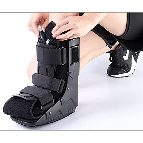 WILLQ Walking Boot for Ankle Fractures and Achilles Tendon Injuries Sprained Ankle for Foot Broken Toe Walking Boots for Men Women Swelling Post Surgery Healing Protection Healing Boot,Left,Middle
