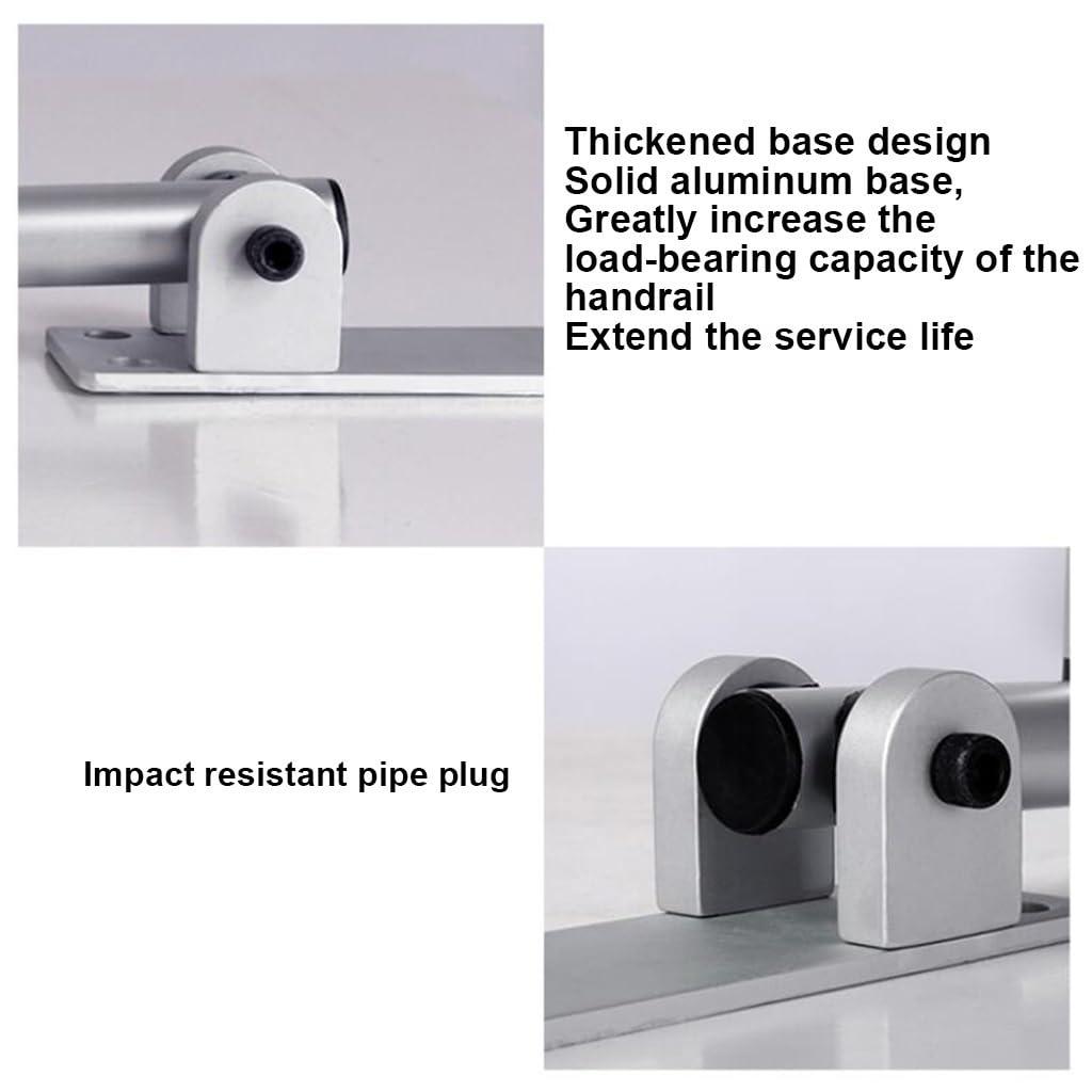 BRAGUE Bathroom Handrail Elderly Safety Railing Home Handle Non-Slip Barrier-Free Up and Down Booster Frame Suitable for The Elderly, Disabled People to Use The Rise and Fall Aids