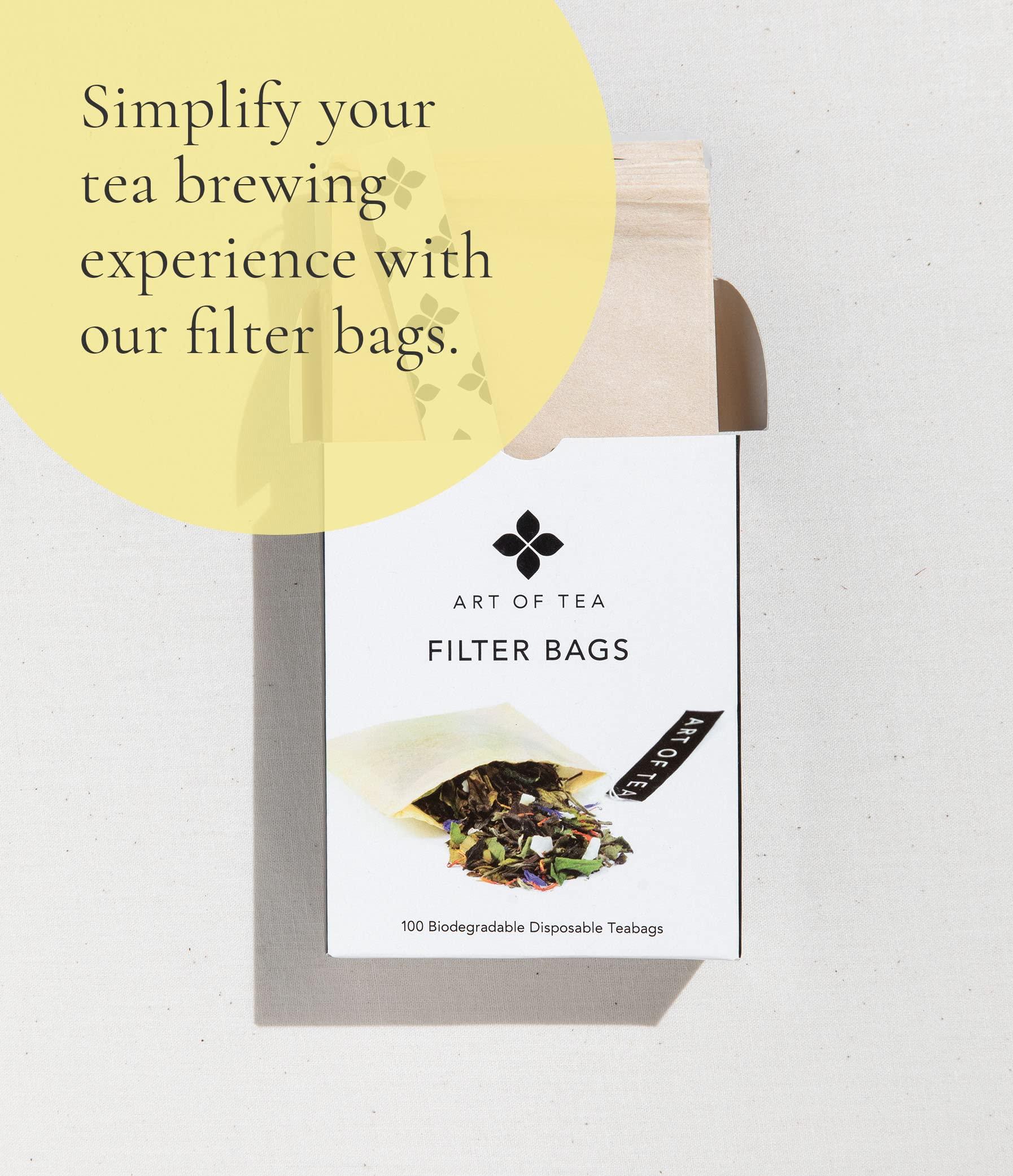 Art of Tea Art of Tea | Organic Egyptian Chamomile Tea Bags (Naturally Caffeine Free) | 12 Count Sampler Box