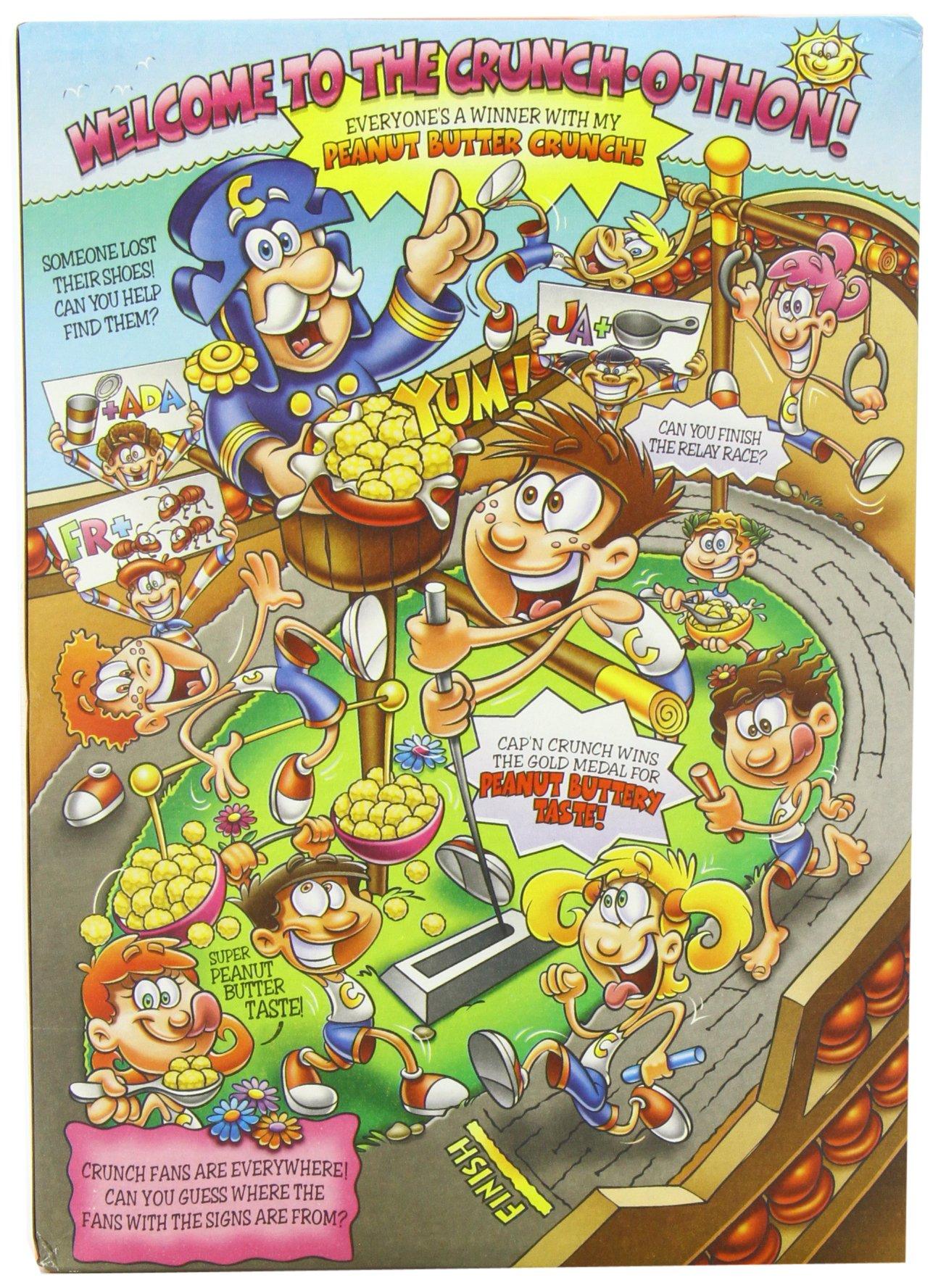 Cap'n Crunch Quaker Cap\'n Crunch Peanut Butter, 14-Ounce Boxes (Pack of 6)