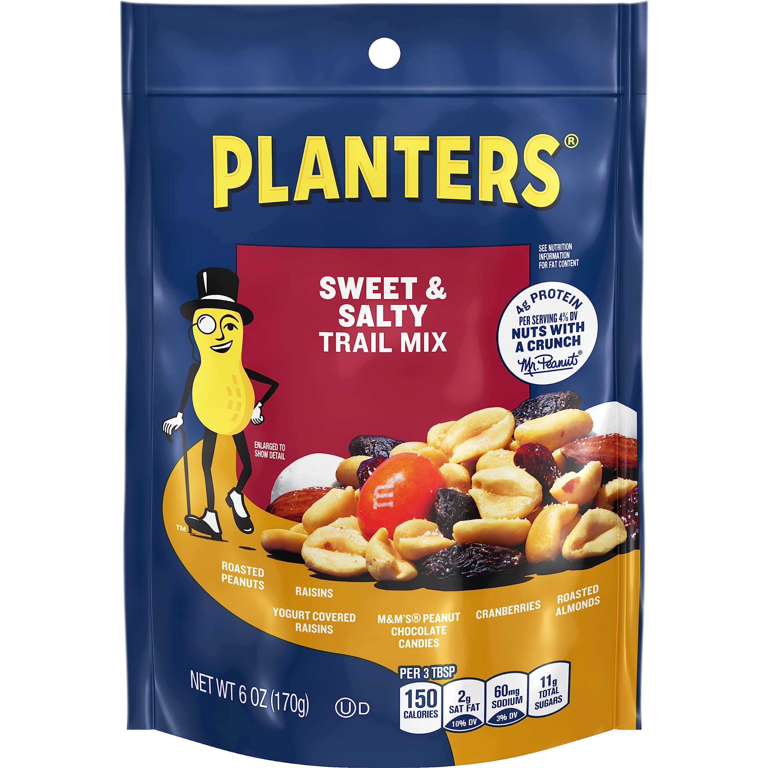 Planters Planters Trail Mix, Sweet & Salty 6 Oz (Pack of 12)
