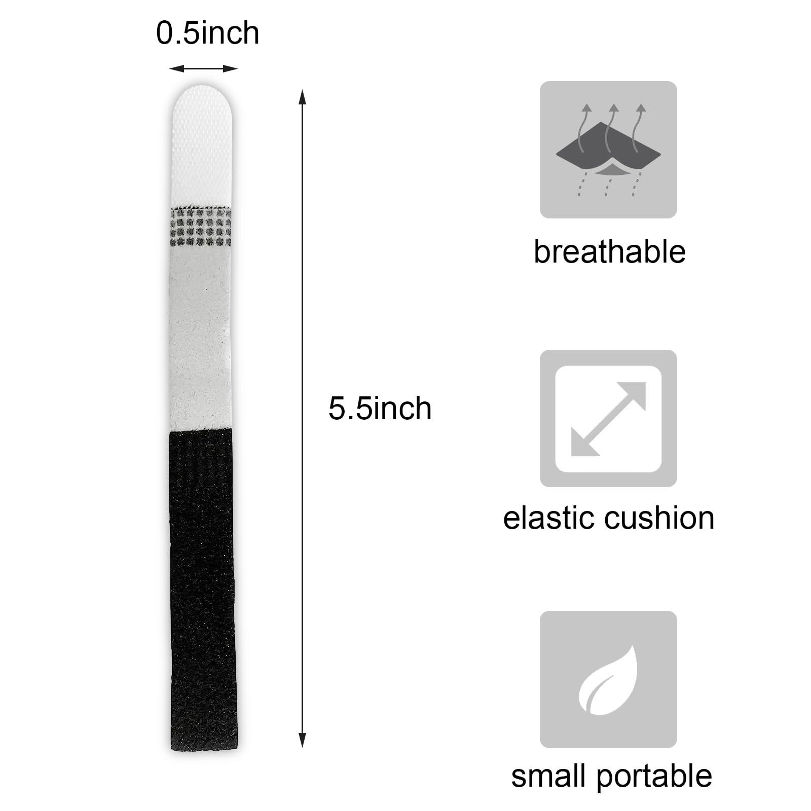 HNYG HNYG 10 Pack Finger Buddy Straps,Buddy Tape Finger Wraps,No-Slip Buddy Loops Finger Splints for Sprained,Fractured and Injured Fingers,Reusable and Washable