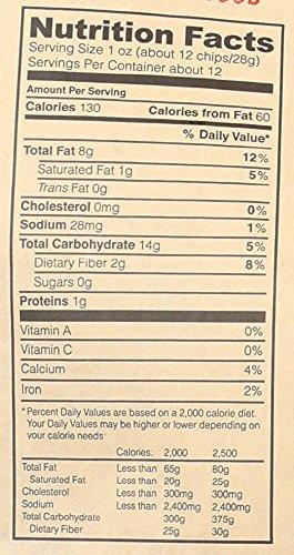 MI NINA Mi Nina, Sea Salt White Corn Tortilla Chip, 12 oz